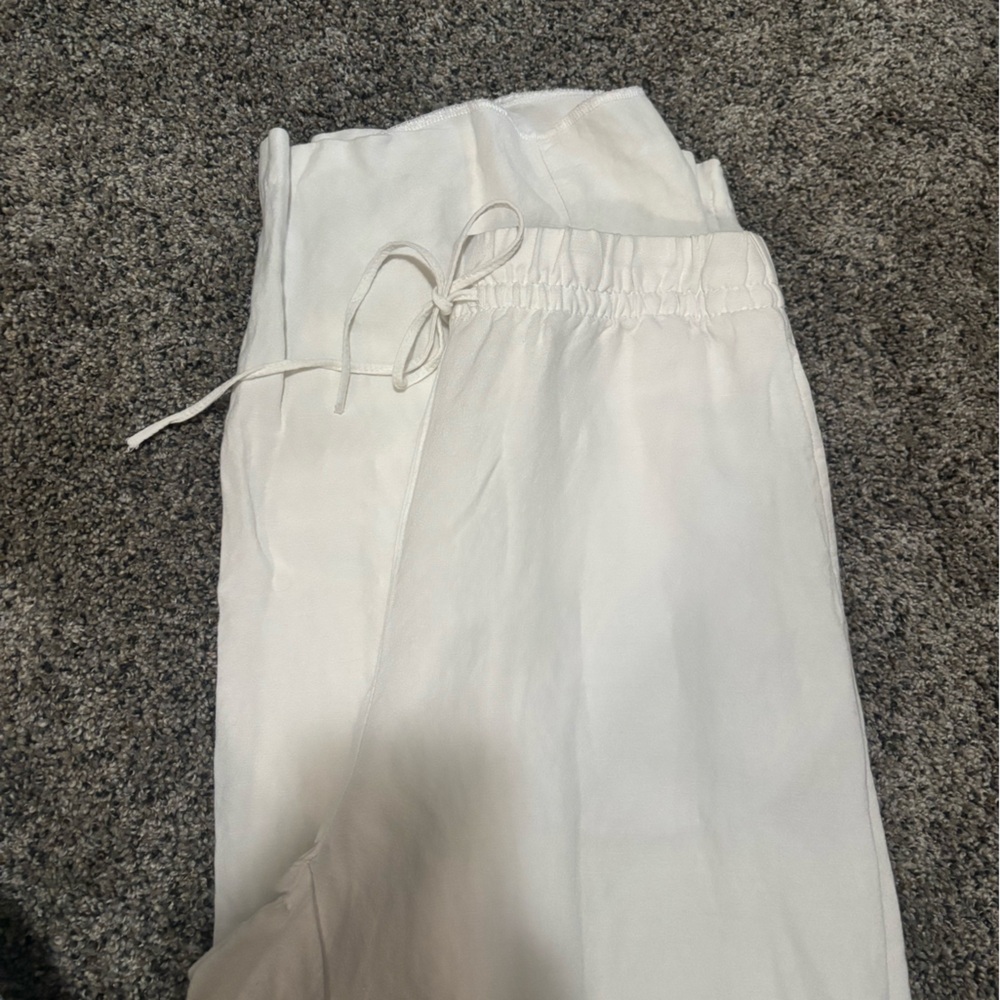 H&M White linen pants - Picture 4 of 6